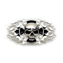 Skull Cross Frame Concho