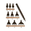 Prickeisen-Set mit Wechselspitzen (Diamant)