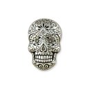Sugar Skull Concho - Antik Silber