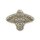 Sugar Skull Concho Sombrero - Antik Silber