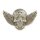 Sugar Skull Concho Wings - Antik Silber