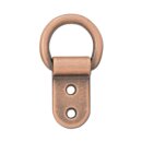 Solider Clip mit D-Ring 16mm, Antik Kupfer Finish