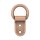 Solider Clip mit D-Ring 16mm, Antik Kupfer Finish