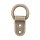 Solider Clip mit D-Ring 19mm, Antik Messing Finish