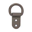 Solider Clip mit D-Ring 19mm, Gunmetal Finish