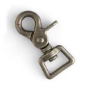 Karabiner Drehbar - 19 mm Antik Nickel