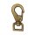 Schnapp-Karabiner 19mm Antik Messing