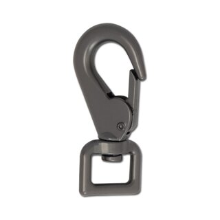 Schnapp-Karabiner 19 mm Gunmetal