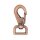 Schnapp-Karabiner 25mm Antik Kupfer