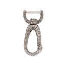 Infinity Karabiner HS - 13mm Antik Silber Finish