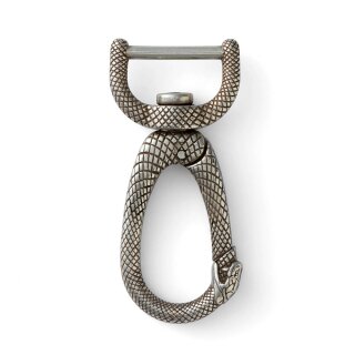 Infinity Karabiner HS - 25mm Antik Silber Finish