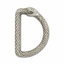 Infinity Snake D-Ring - 32mm - Nickelfrei