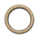 Massive O-Ringe 32mm Antik Messing