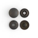 Linie 20 Druckknöpfe - Gunmetal Matt 10er Pack