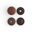 Linie 24 Druckknöpfe Antik Kupfer-10er Pack