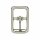 Mittelbalken Rollschnalle - 16mm - Nickel Finish