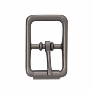 Mittelbalken Rollschnalle - 16mm - Gunmetal