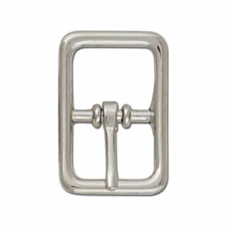 Mittelbalken Schnalle - 16mm - Nickel Finish