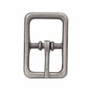 Mittelbalken Schnalle - 19mm - Antik Nickel