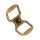 1909 Conway Schnalle - 19mm - Antik Messing
