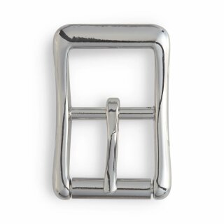 Mittelbalken Rollschnallen - 19mm - Nickel Finish