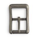 Mittelbalken Rollschnallen - 25mm - Antik Nickel