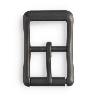 Mittelbalken Rollschnallen - 25mm - Gunmetal
