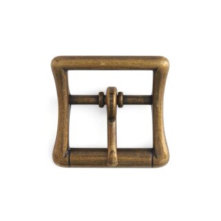 Allzweck Schnalle - 25mm - Antik Messing