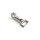 Schnapp-Karabiner 13mm Nickel Finish