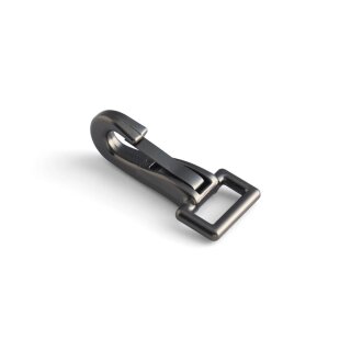 Schnapp-Karabiner 13mm Gunmetal