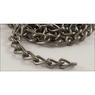 Nickelfreie Stahlkette - Antik Nickel