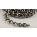 Nickelfreie Stahlkette - Antik Nickel
