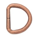 Solide D-Ringe - 32mm - Antik Kupfer