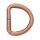 Solide D-Ringe - 32mm - Antik Kupfer