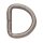 Solide D-Ringe - 25mm - Antik Nickel