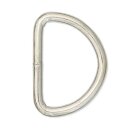 Solide D-Ringe - 13mm - Nickel Finish