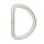 Solide D-Ringe - 13mm - Nickel Finish