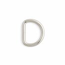 Solide D-Ringe - 25mm - Nickel Finish