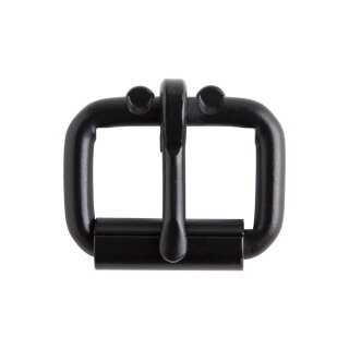 Rollschnalle - 32mm - Schwarz (Nickelfrei)