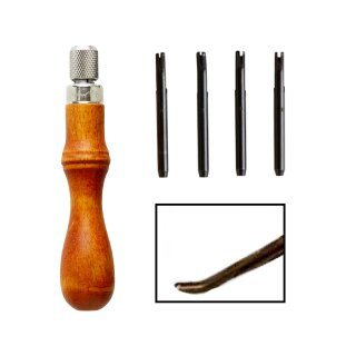 Craftool Scharfe Kantenhobel 4 in 1 Set