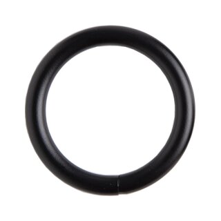 Massive O-Ringe 32mm Schwarz (Nickelfrei)