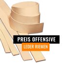 Blankleder Riemen 15 mm 2,8 - 3,2 mm