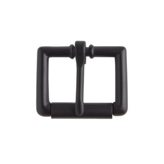 Riemen Rollschnalle - 19mm - Schwarz (Nickelfrei)