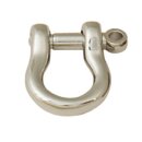 Hufeisen Schäkel - Nickel Fiinish