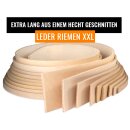 Lederriemen XL-Länge (ab 210 cm) – Natur