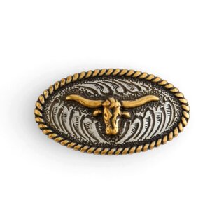 Longhorn Oval Concho