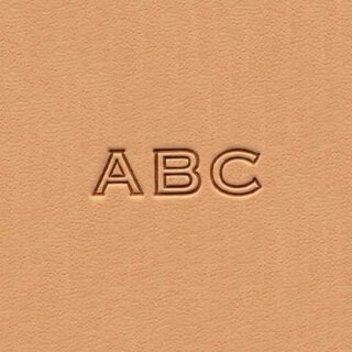 Open Face Alphabet Set - 13 mm