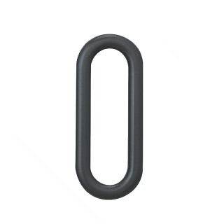 Gurt Schlaufe - 38mm - Schwarz (Nickelfrei)