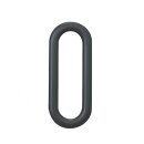 Gurt Schlaufe - 38mm - Schwarz (Nickelfrei)