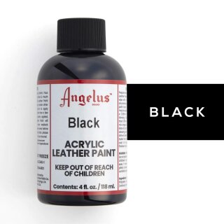 Angelus Acryl Farbe 118ml - Schwarz